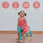 ⁦حصان هزاز - أصفر⁩ - الصورة ⁦3⁩