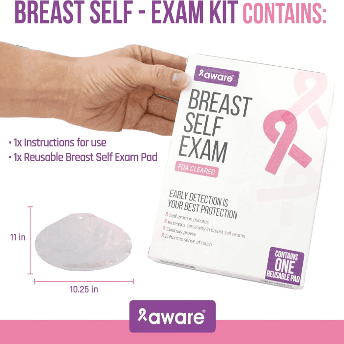 ⁦وسادة الفحص الذاتي للثدي Aware® Aware®⁩ - الصورة ⁦5⁩