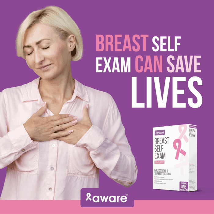 ⁦وسادة الفحص الذاتي للثدي Aware® Aware®⁩ - الصورة ⁦6⁩