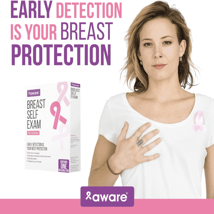 ⁦وسادة الفحص الذاتي للثدي Aware® Aware®⁩ - الصورة ⁦8⁩