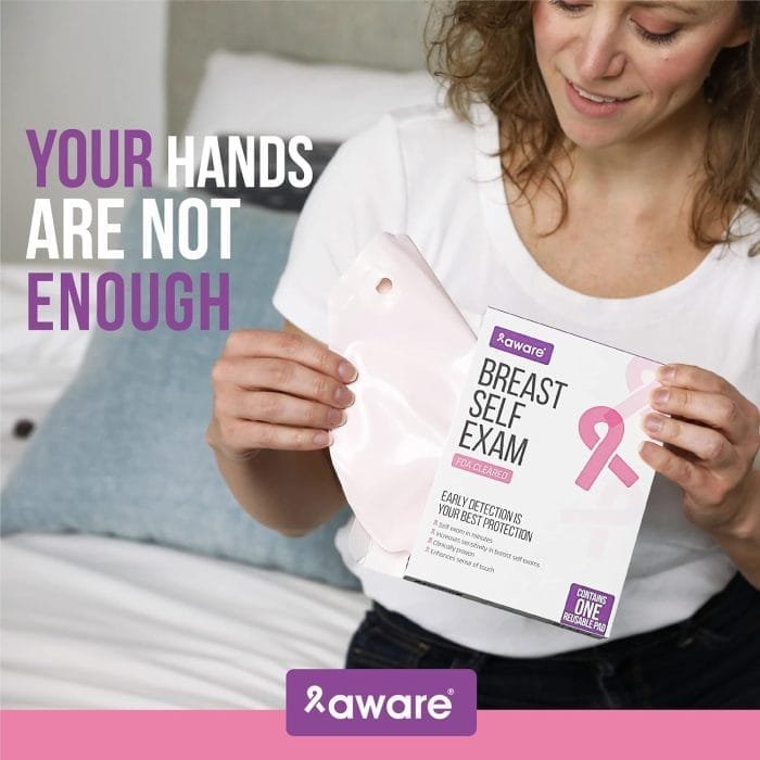 ⁦وسادة الفحص الذاتي للثدي Aware® Aware®⁩ - الصورة ⁦2⁩
