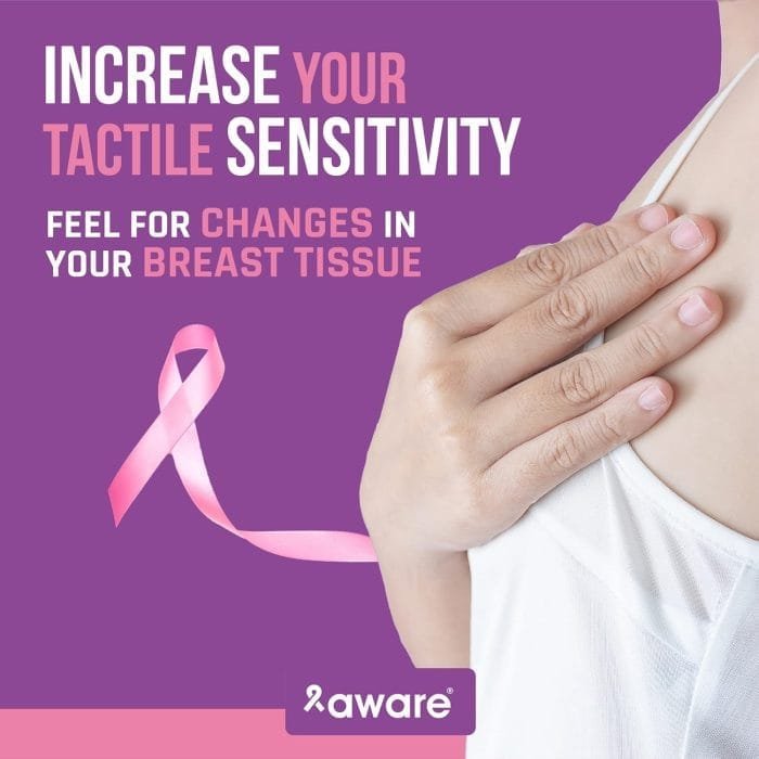⁦وسادة الفحص الذاتي للثدي Aware® Aware®⁩ - الصورة ⁦3⁩